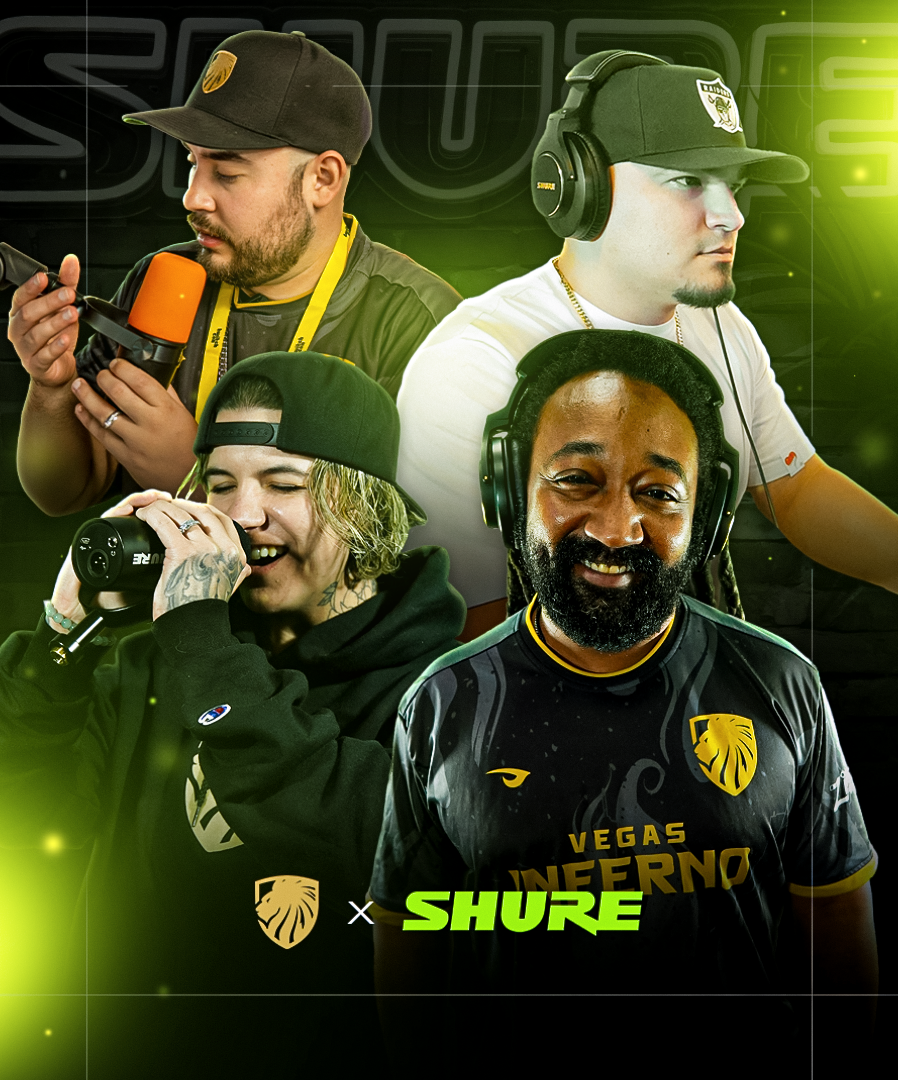 Inferno Re-Signs with Shure