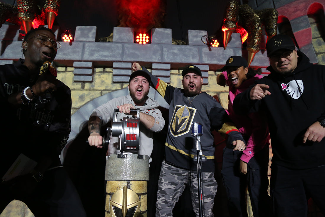 Inferno Rings the Vegas Golden Knights Siren at T-Mobile Arena