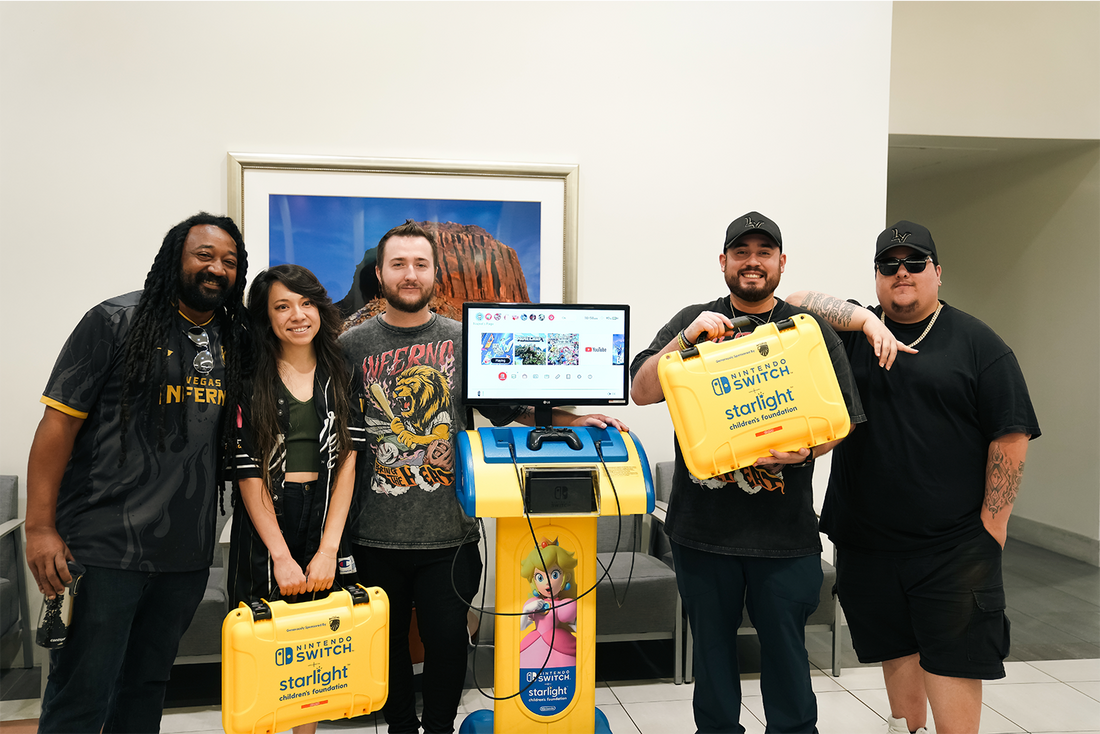 Inferno, and Community Partners Deliver Nintendo Switch Gaming Carts
