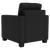 Dyno Stationary Club Chair with Las Vegas Inferno White  Logo