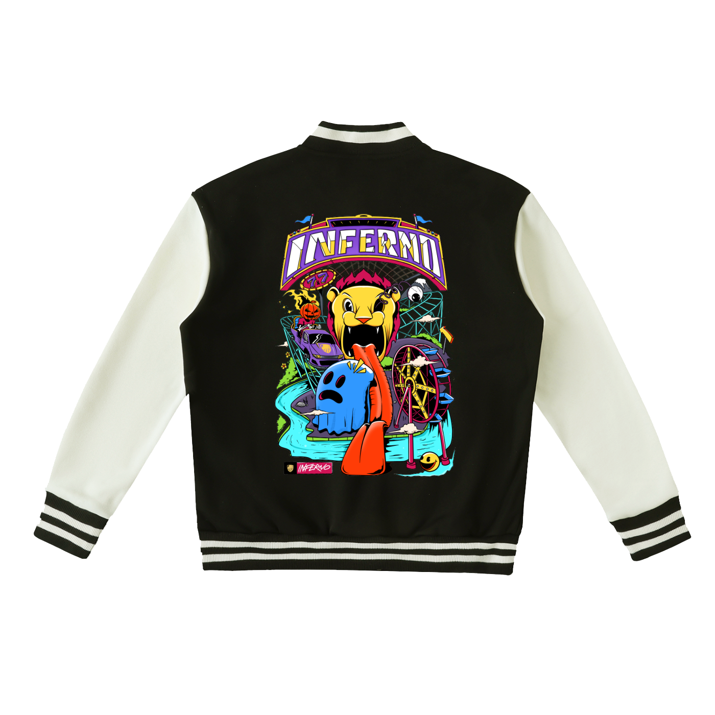 INFERNO LAND Varsity Jacket
