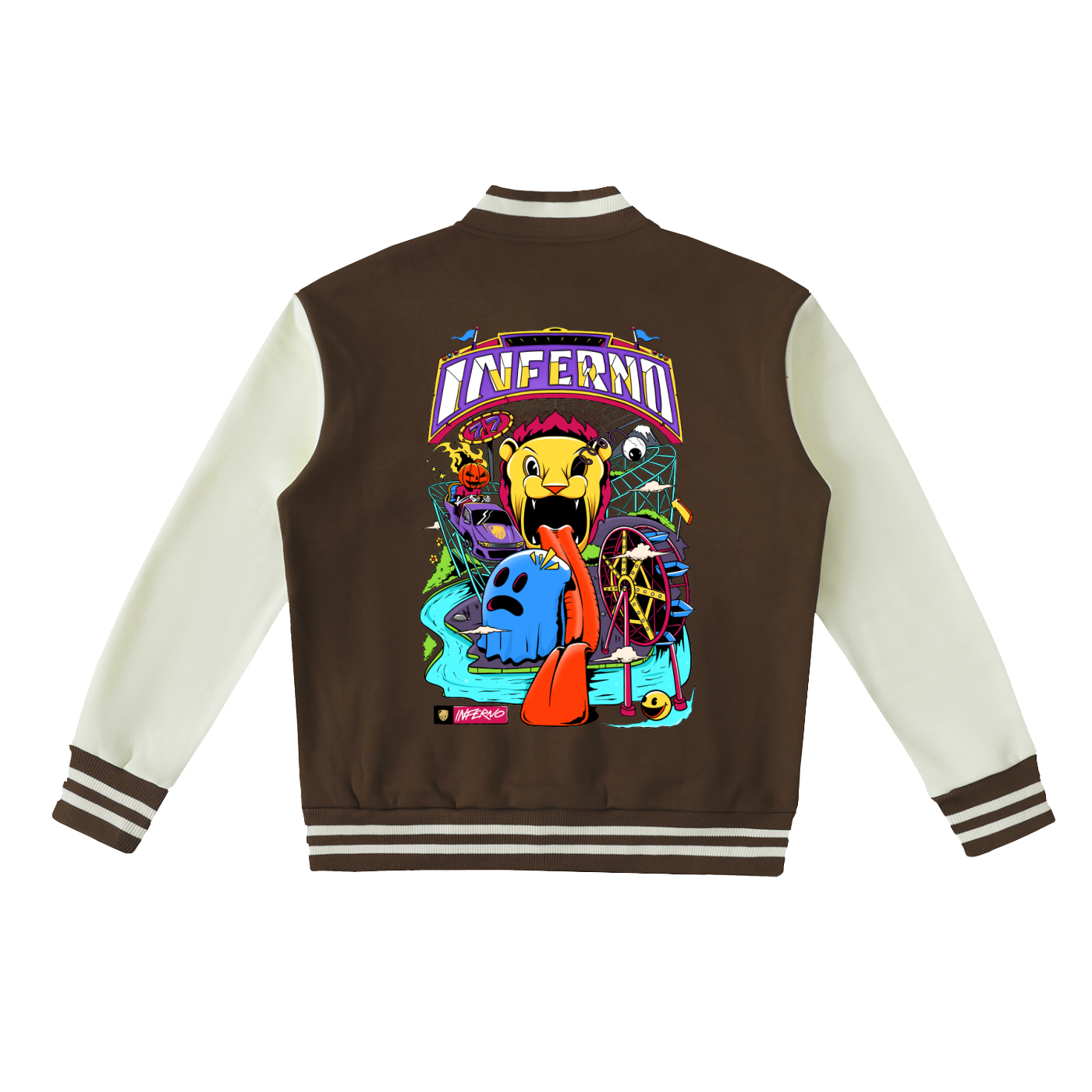 INFERNO LAND Varsity Jacket