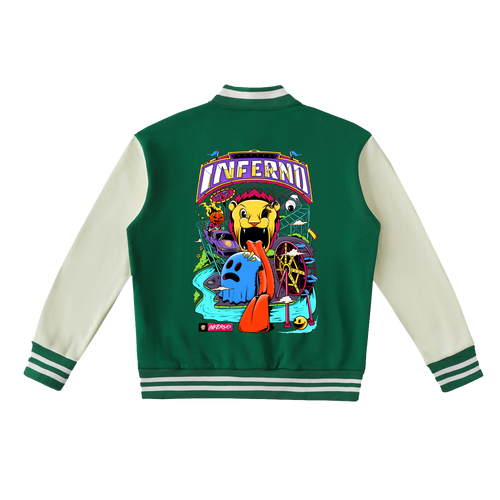 INFERNO LAND Varsity Jacket