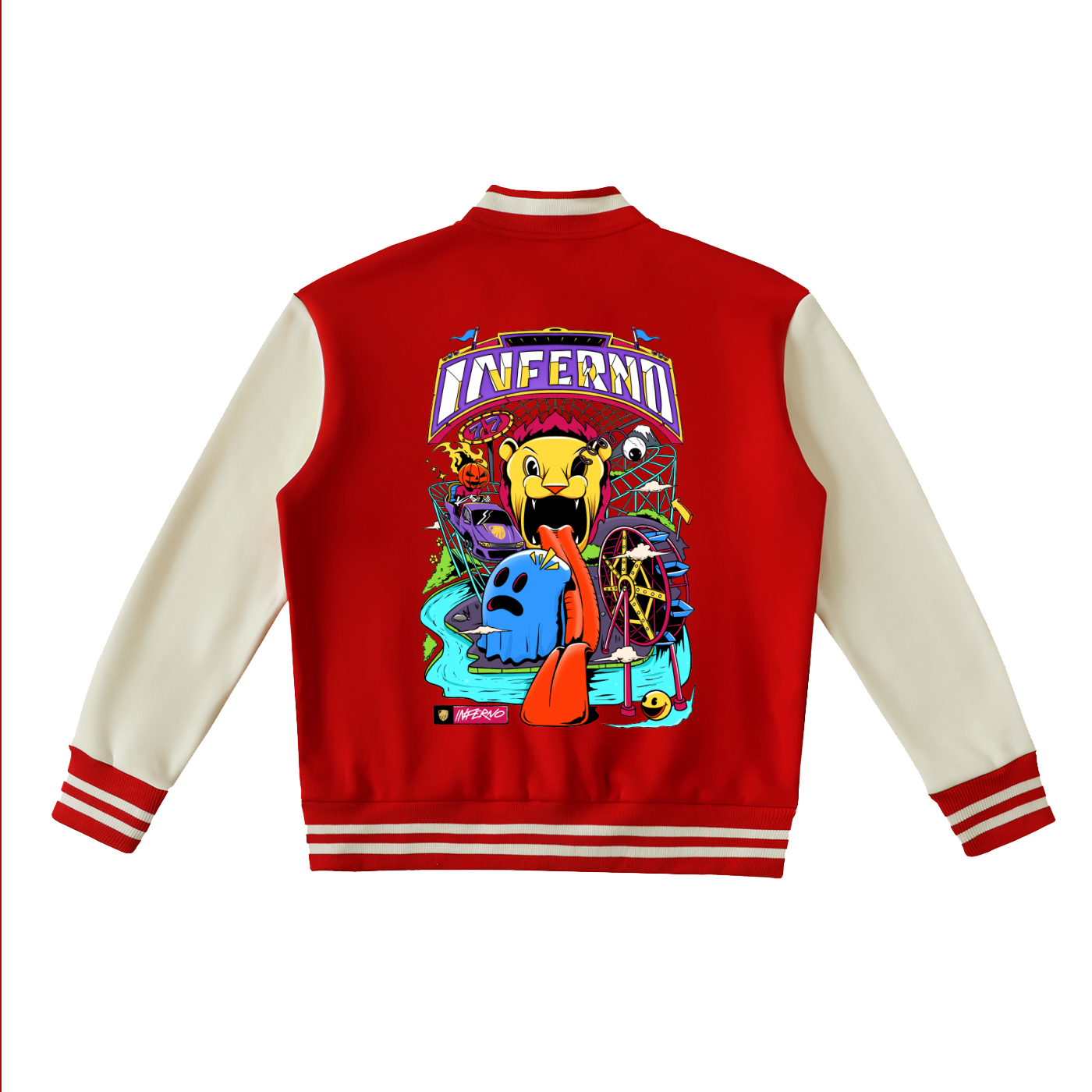INFERNO LAND Varsity Jacket