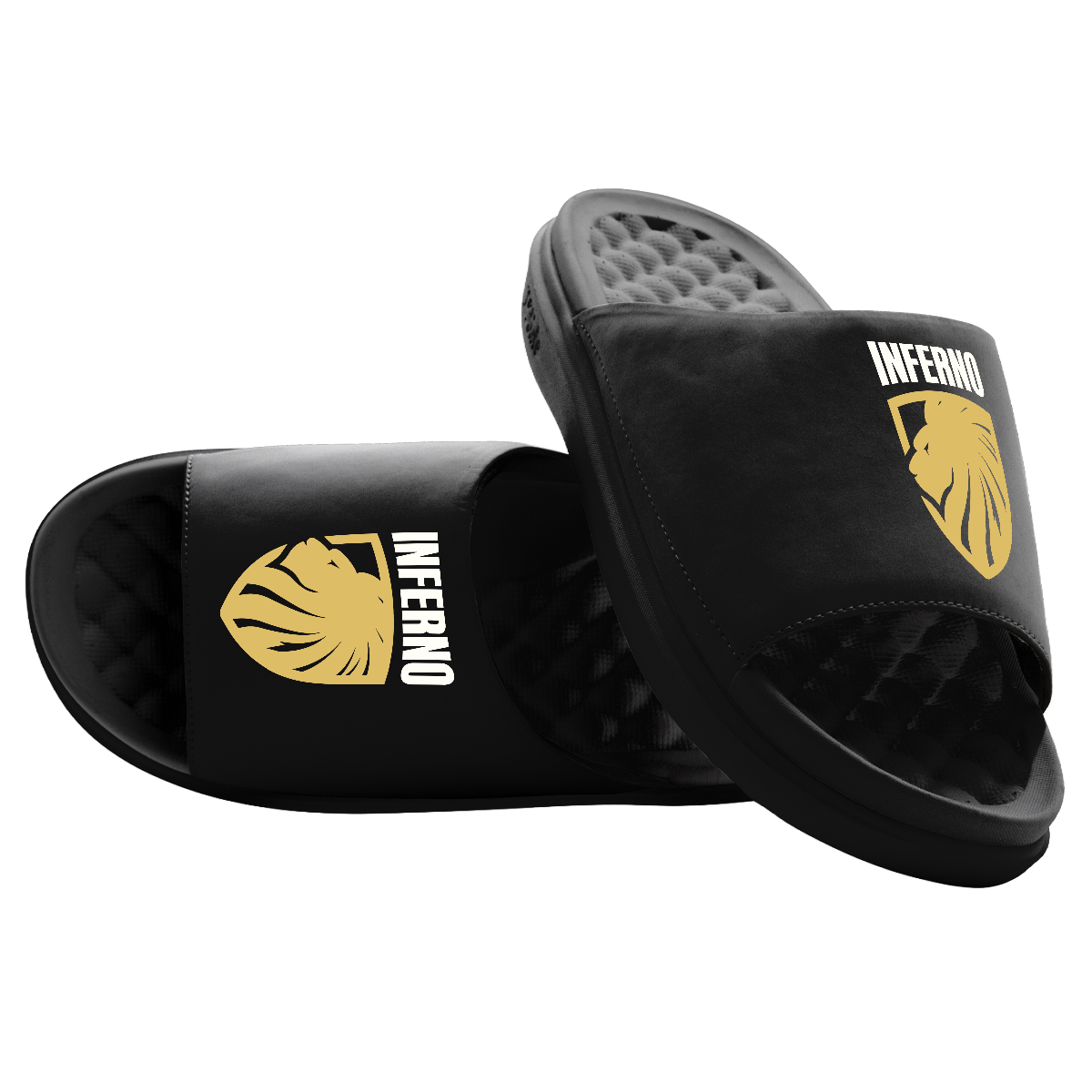 Inferno Black and Gold Motive