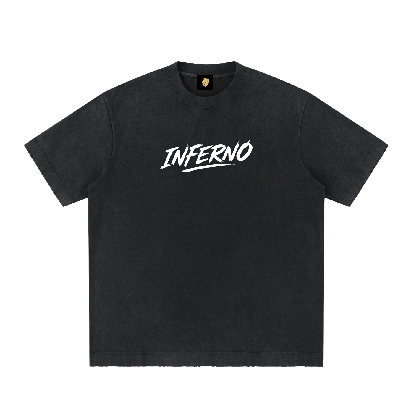 Inferno Brush Split Tee