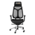 Phantomx Mesh Gaming Chair with Las Vegas Inferno White  Logo