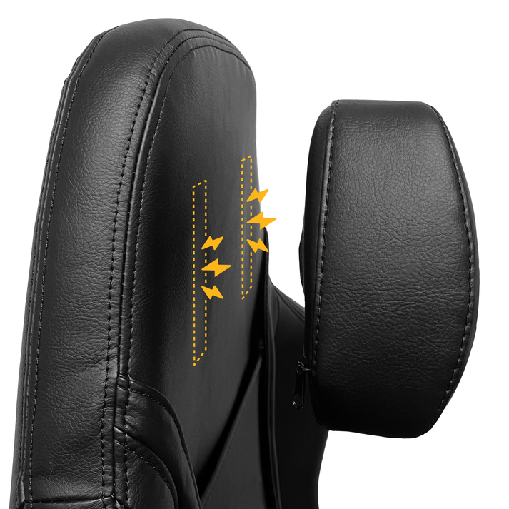 Xpression Pro Gaming Chair with Las Vegas Inferno Gold Logo